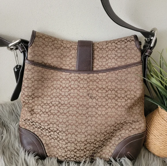Coach vintage style classic convertible shoulder crossbody bag - Picture 7 of 10
